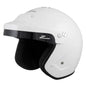 ZAMP RZ-18H Open-Face Helmet, Snell SA-2020 - Gloss White