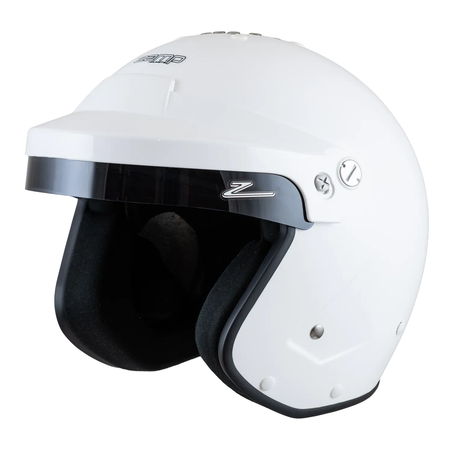 Zamp - RZ-19S Snell SA-2025 open face helmet, white