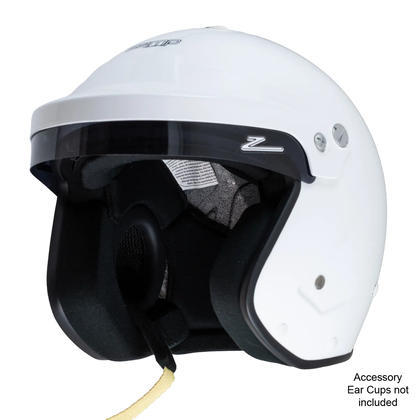 Zamp - RZ-19S Snell SA-2025 open face helmet, white