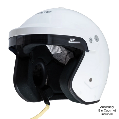 Zamp - RZ-19S Snell SA-2025 open face helmet, white