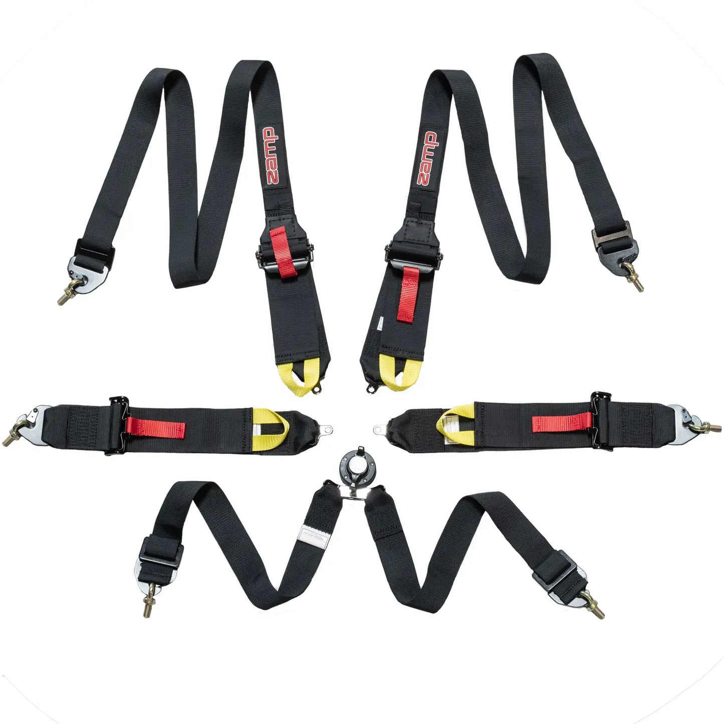 Zamp - FIA 8853-2016 3"/2" 6-point Pull Up(In) Seat Harness