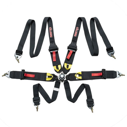 Zamp - FIA 8853-2016 3"/2" 6-point Pull Up(In) Seat Harness