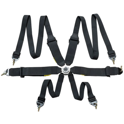 Zamp - FIA 8853-2016 3"/2" 6-point Pull Up(In) Seat Harness