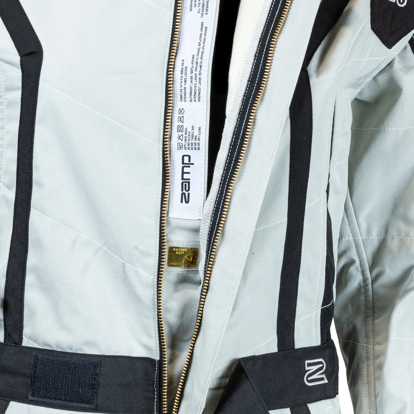 Zamp - ZR-52F FIA Race Suit SFI 3.2A/5 & FIA 8856-2018 Certified, grey