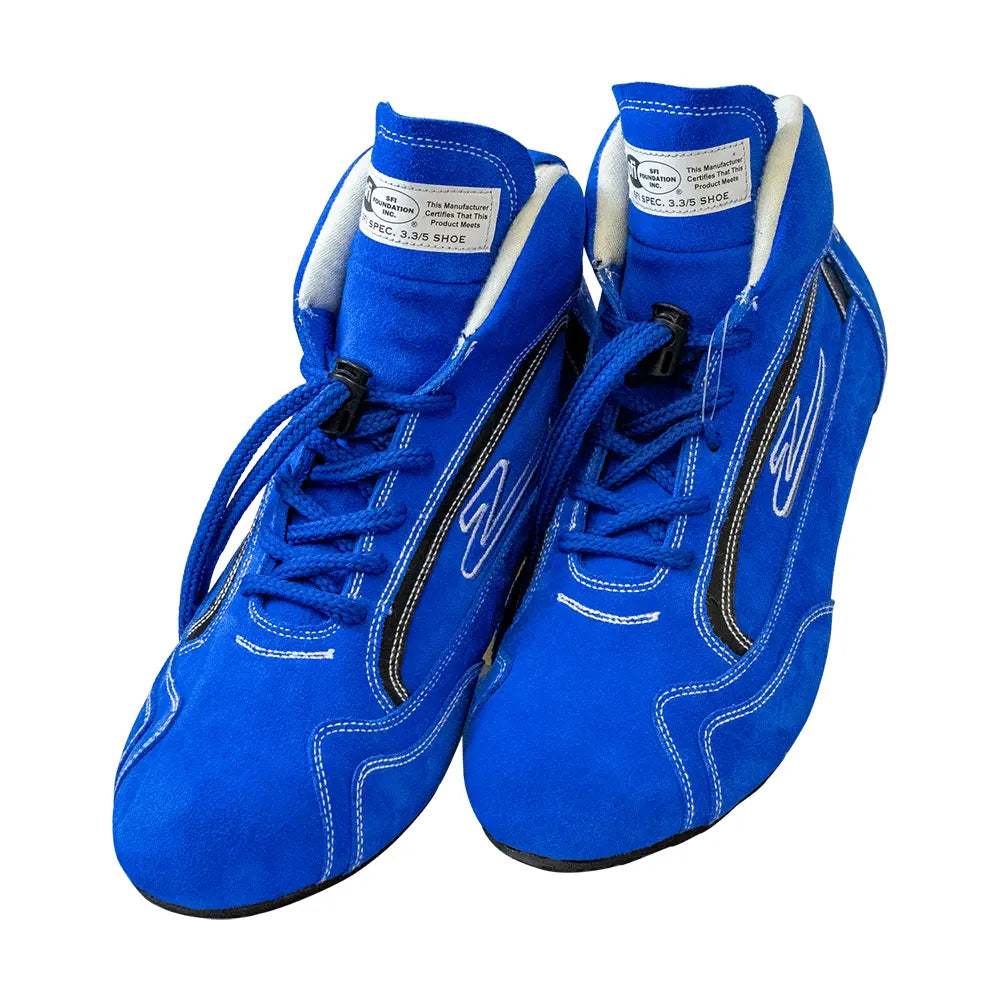 Zamp - ZR-30 Race Shoes SFI 3.3/5, Black, Blue & Red
