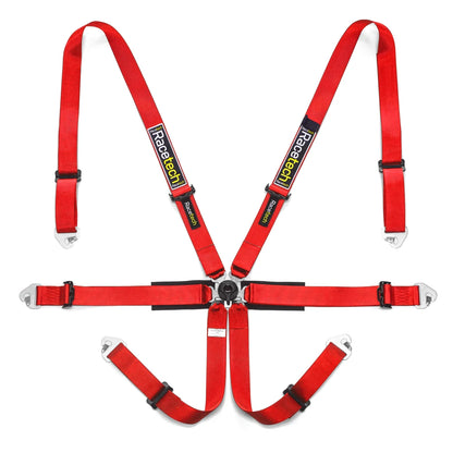 Racetech - Pro International 6-Point Harness - FIA Approved 2inch, Black