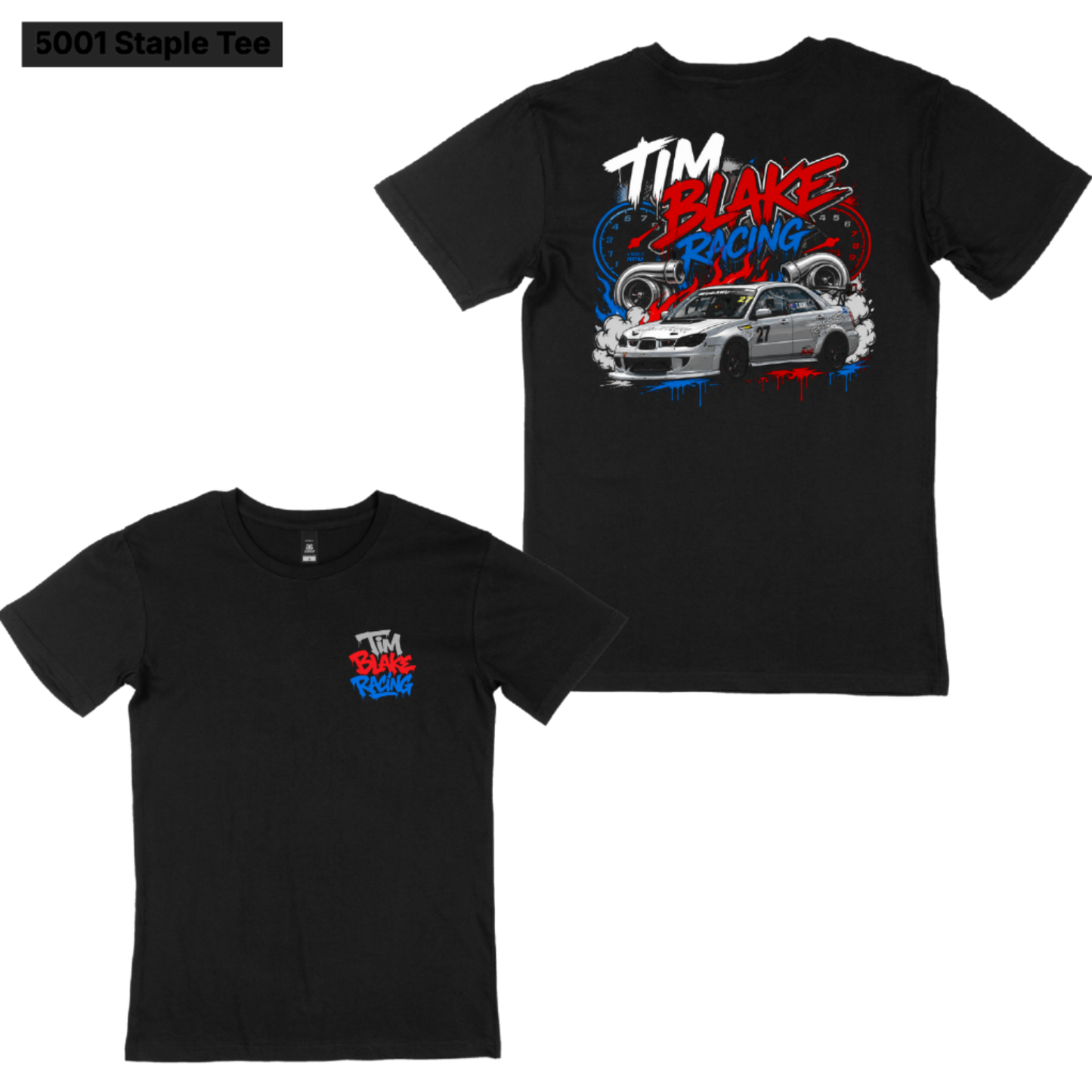 Tim Blake Racing Hillclimb Subaru T-Shirt