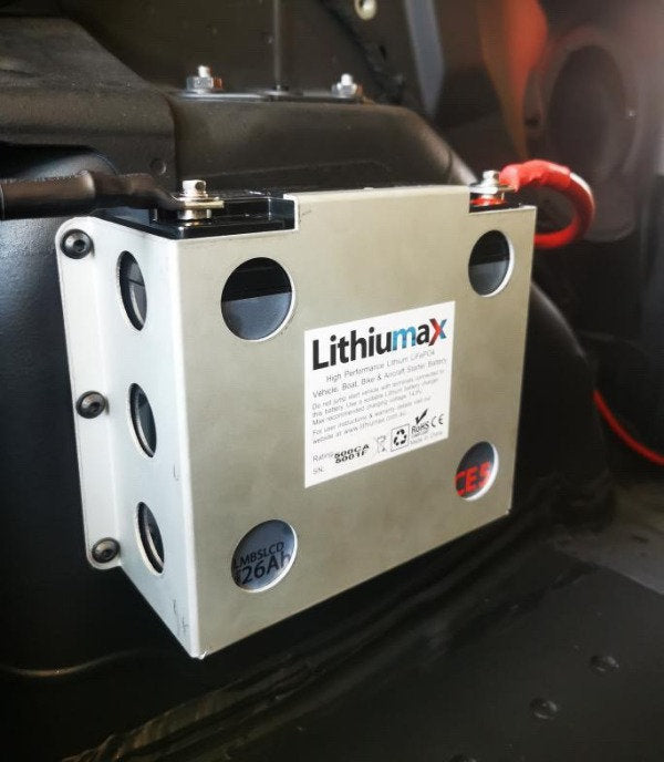 Lithiumax Aluminium Mounting Bracket - Flat Mount